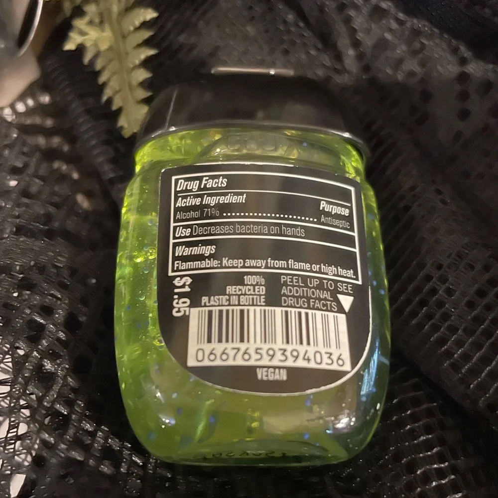 BATH & BODY WORKS Maleficent Glow-In-The-Dark PocketBac Holder & Hand Sanitizer